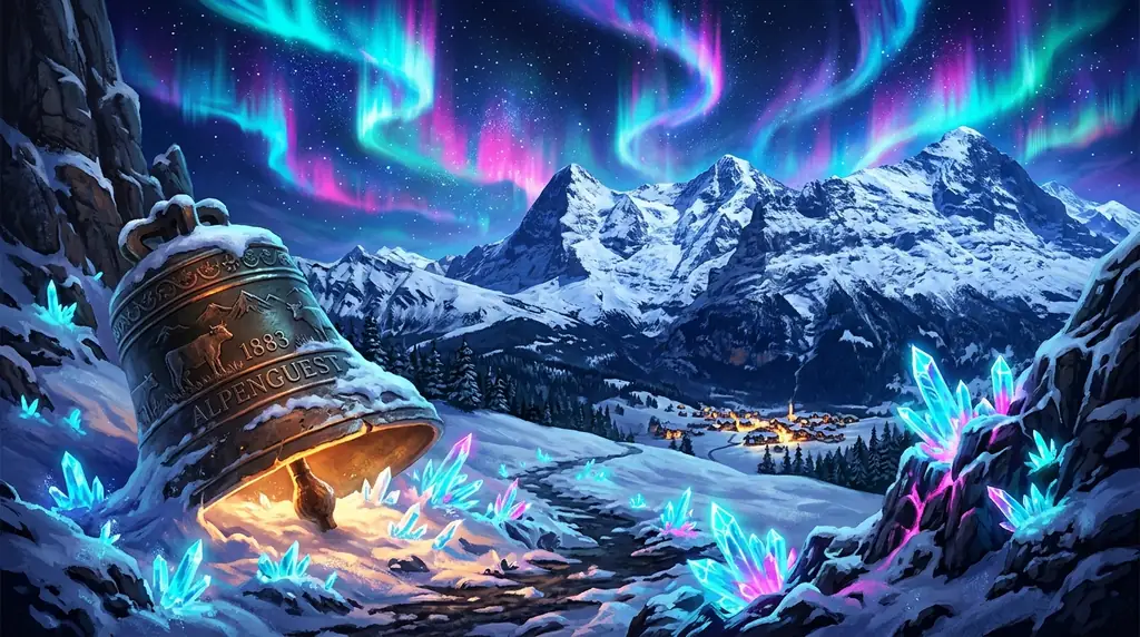 Alpine Winternacht